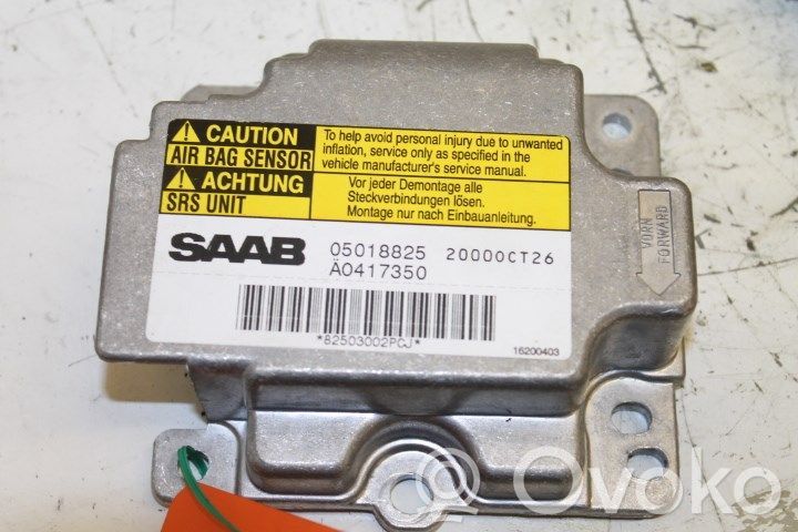 Saab 9-5 Airbag control unit/module 