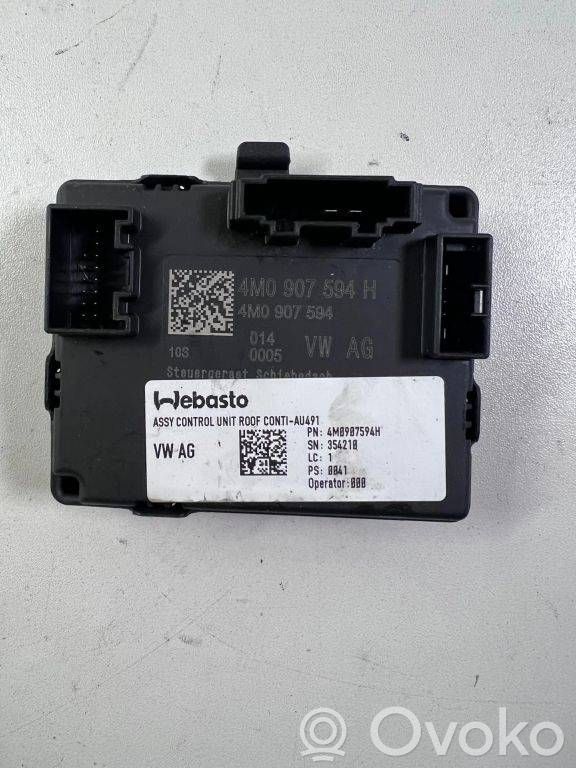 Audi A4 S4 B9 Moduł / Sterownik szyberdachu 
