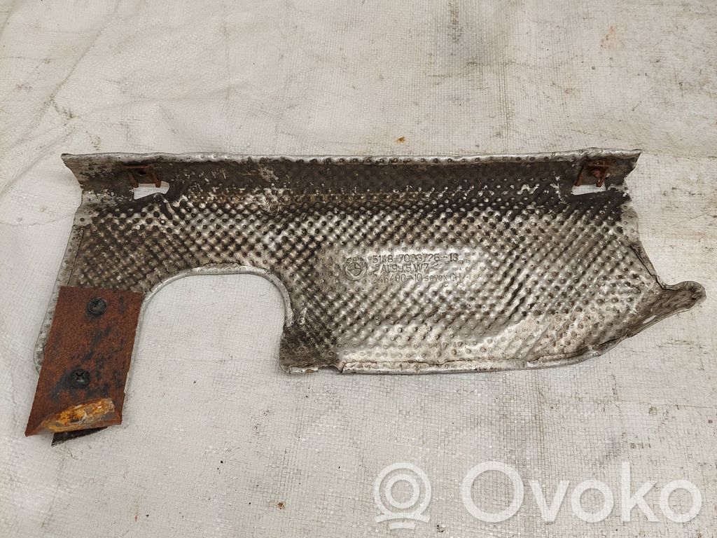 BMW 5 E60 E61 Exhaust heat shield 