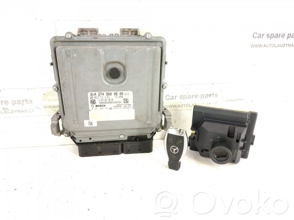 Mercedes-Benz C W205 Engine control unit/module 