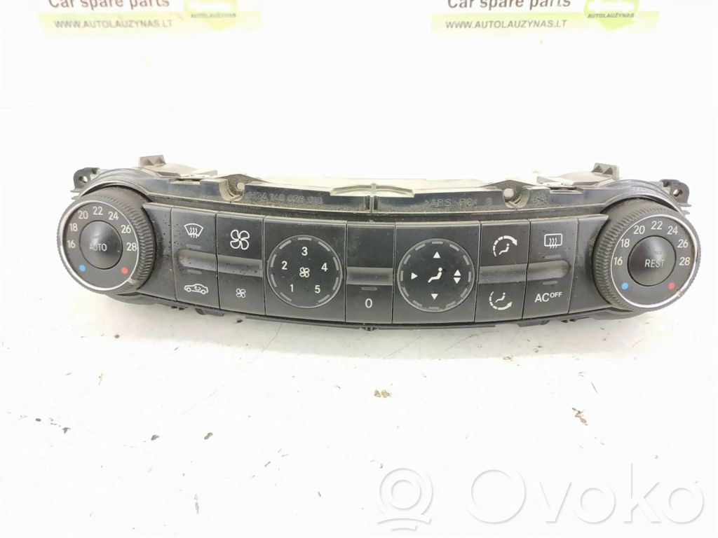 Climate control unit   2118300190,2118300590,2118300490,2118304185,2118304385,A2118300190,A2118300490,A2118300590,A2118304185,A2118304385