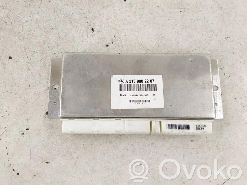 Mercedes-Benz E W213 Suspension control unit/module 