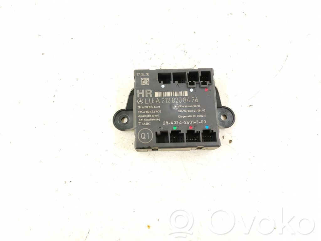 Mercedes-Benz E W212 Door control unit/module 