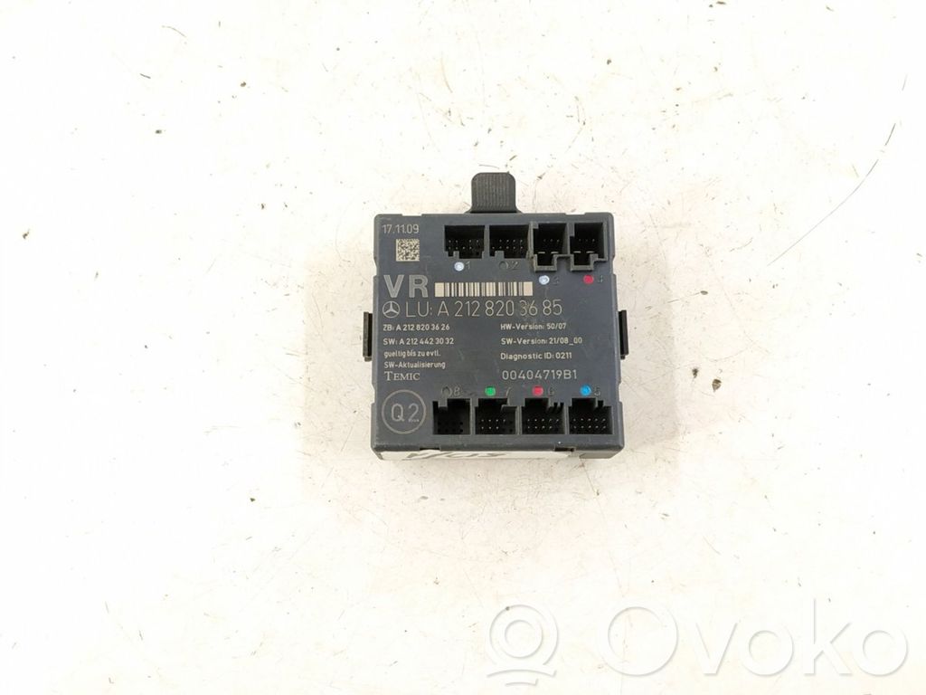 Mercedes-Benz E W212 Door control unit/module 