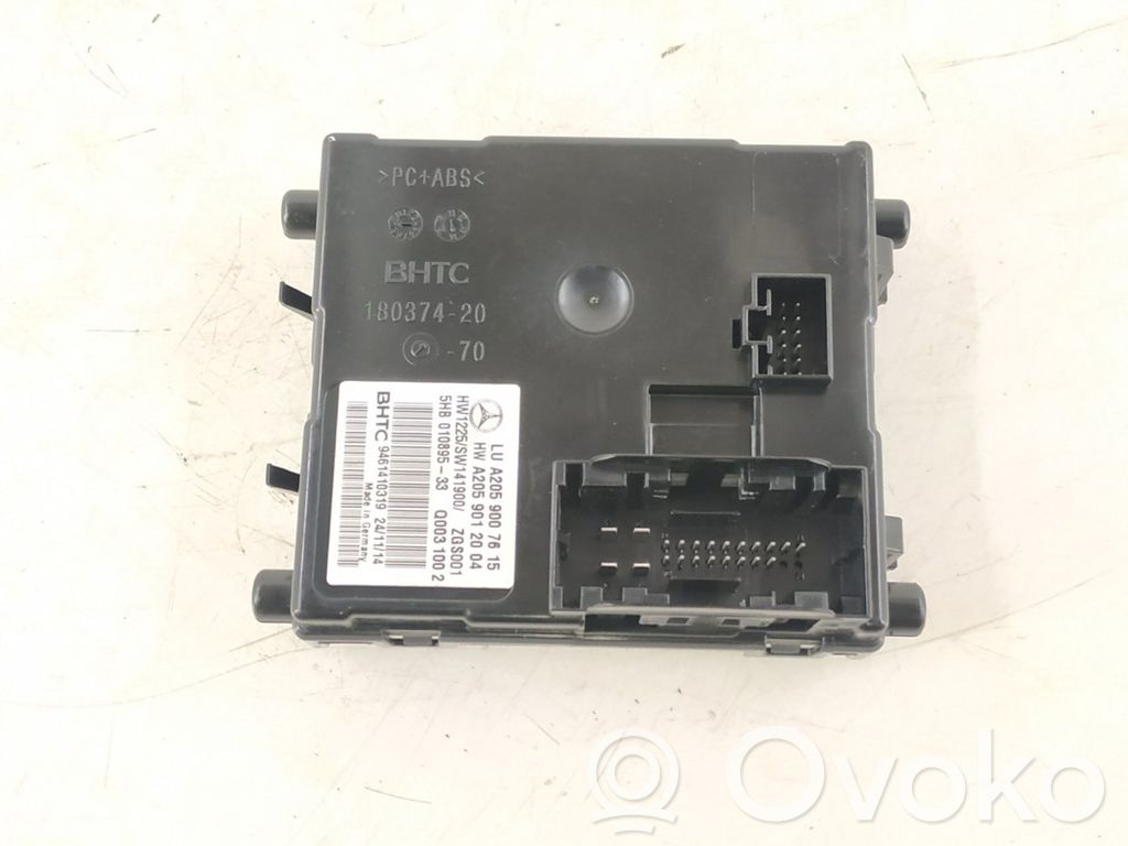 Mercedes-Benz C W205 Autres unités de commande / modules 