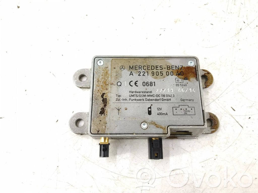 Mercedes-Benz C W205 Amplificateur d'antenne 