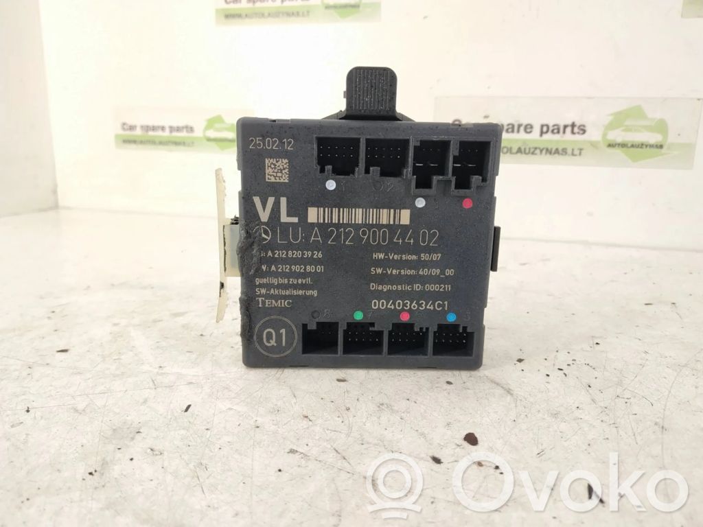 Mercedes-Benz C W204 Door control unit/module 