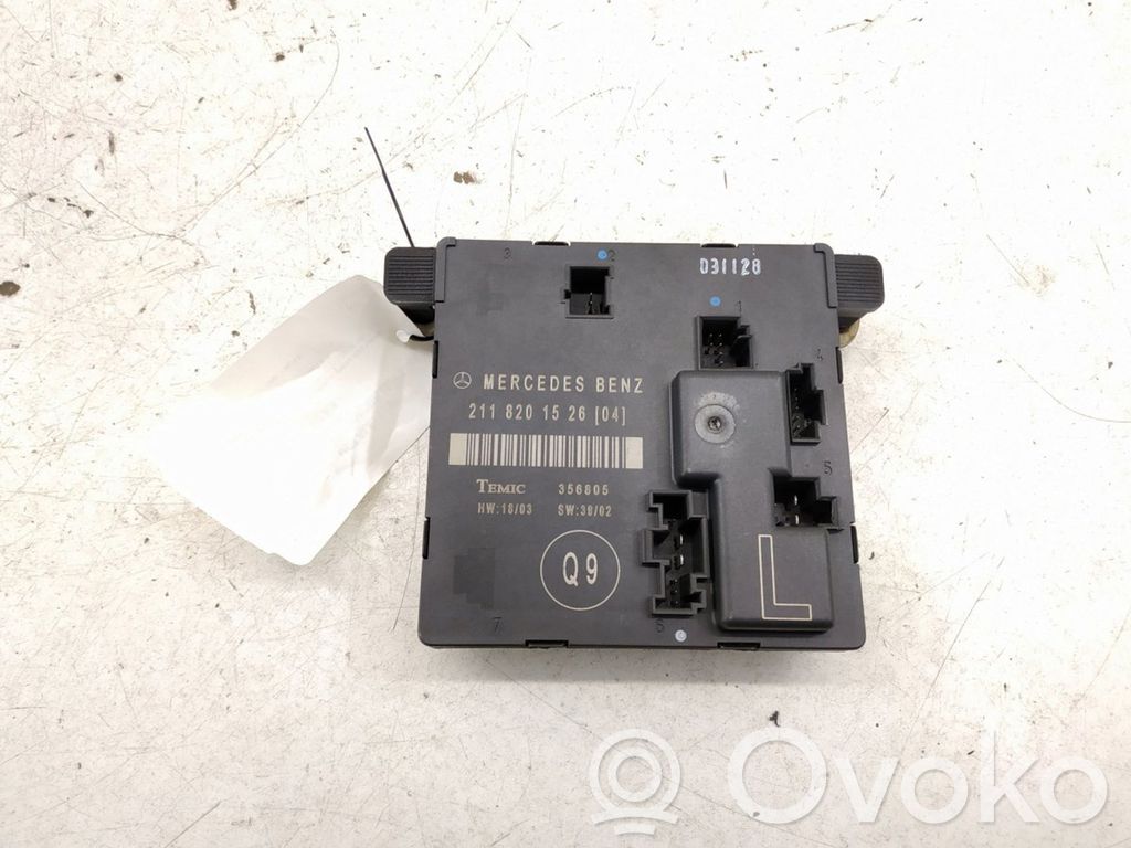 Door control unit/module   A2118201526,2118201526,2118201526,A2118201526