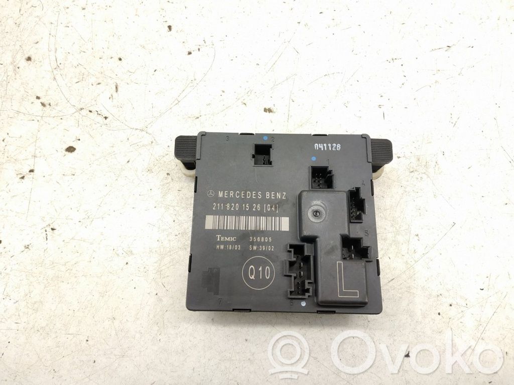 Unité de commande module de porte   A2118201526,2118201526,2118201526,A2118201526