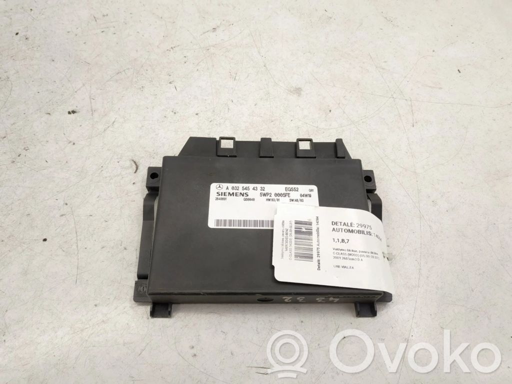 Mercedes-Benz C W203 Gearbox control unit/module 