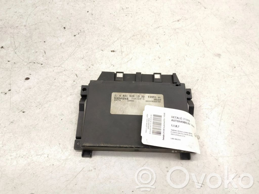 Mercedes-Benz E W210 Gearbox control unit/module 