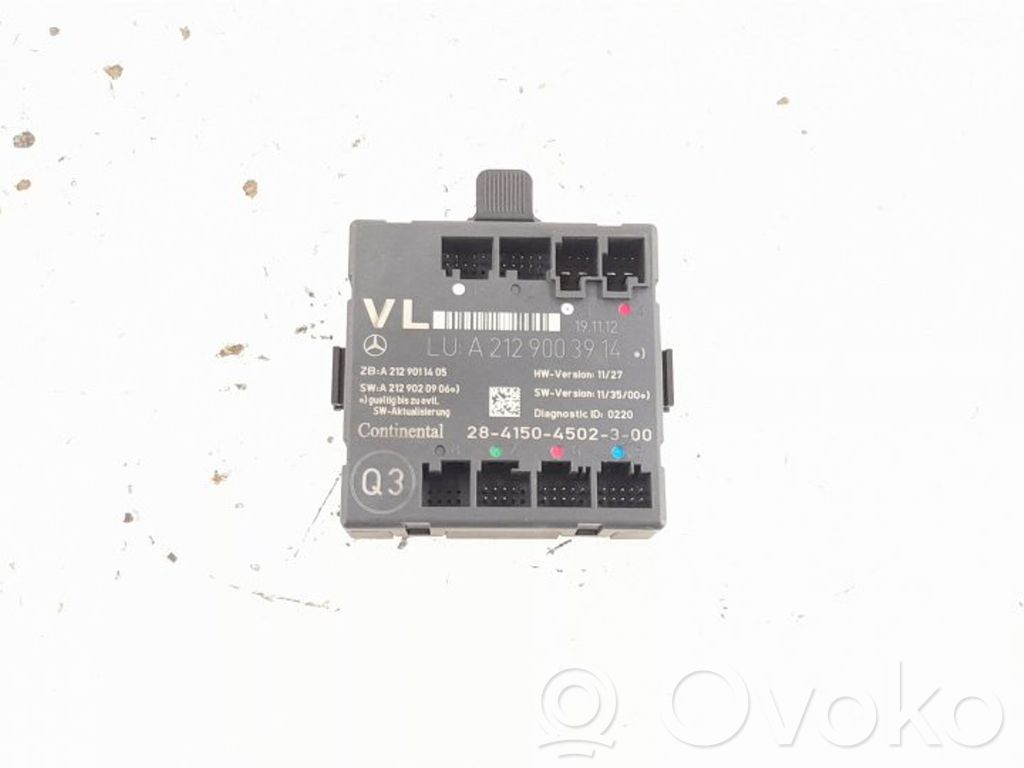 Mercedes-Benz E W212 Door control unit/module 