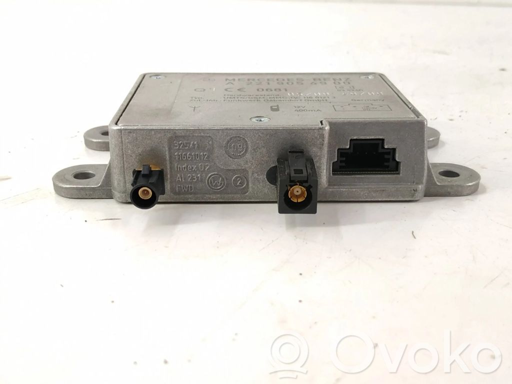 Mercedes-Benz E W212 Amplificateur d'antenne 