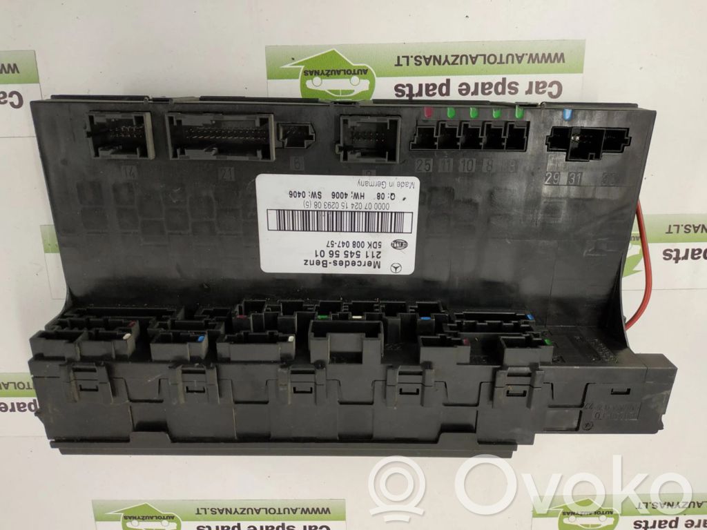 Mercedes-Benz E W211 Fuse box set 