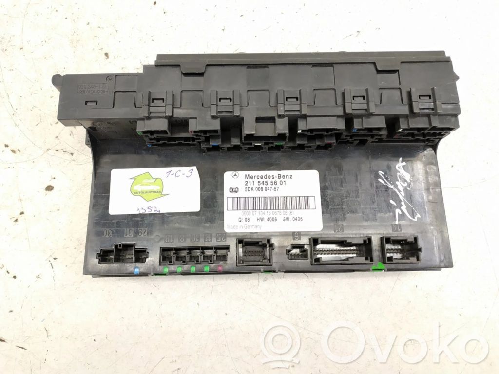 Mercedes-Benz E W211 Fuse box set 