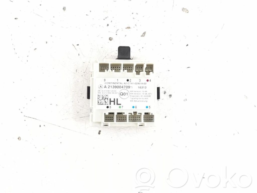 Mercedes-Benz E W213 Door control unit/module 