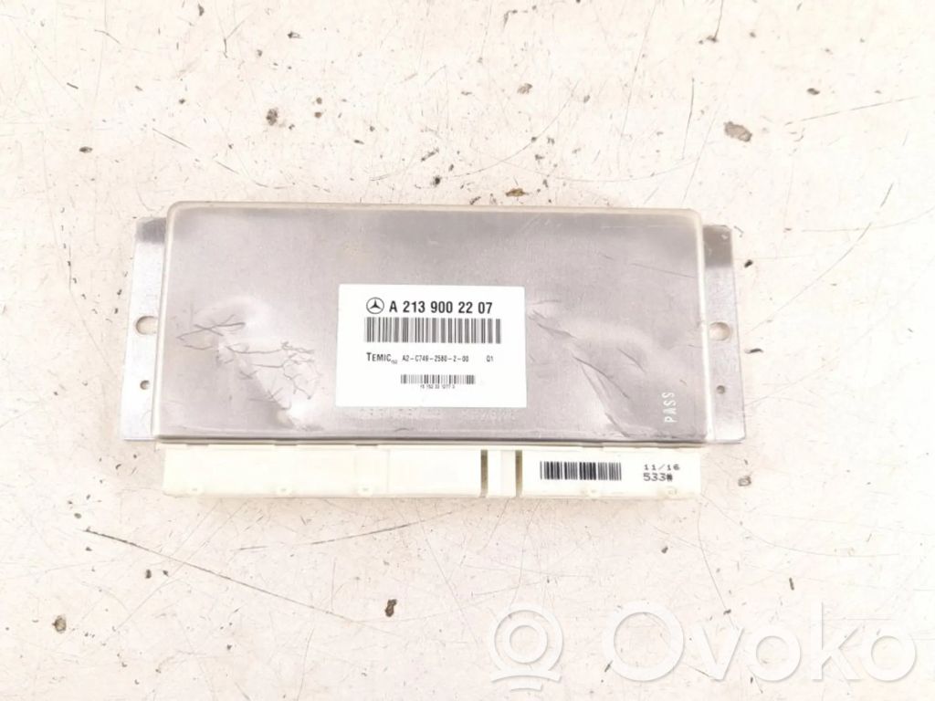 Mercedes-Benz E W213 Suspension control unit/module 