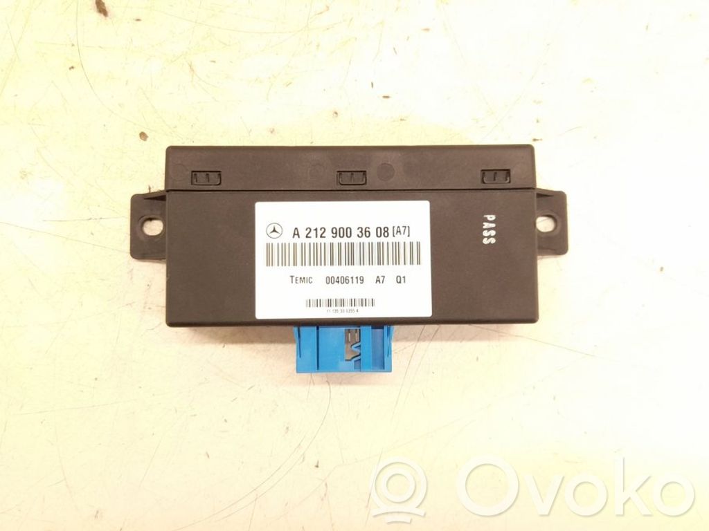 Mercedes-Benz E W212 Suspension control unit/module 
