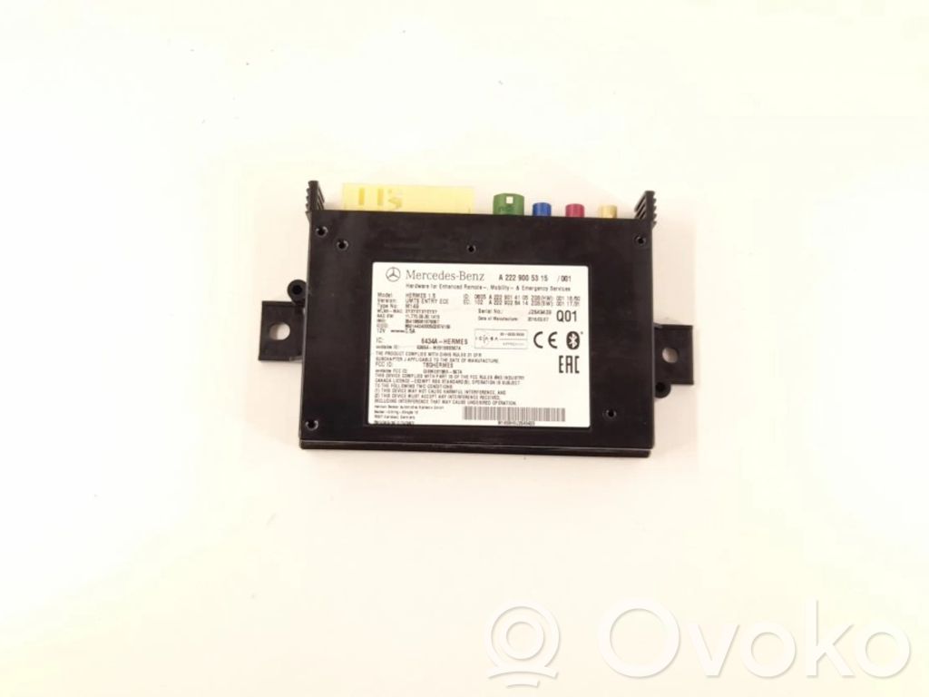 Sterownik / Moduł sterujący telefonem   2229005315,A2229005315