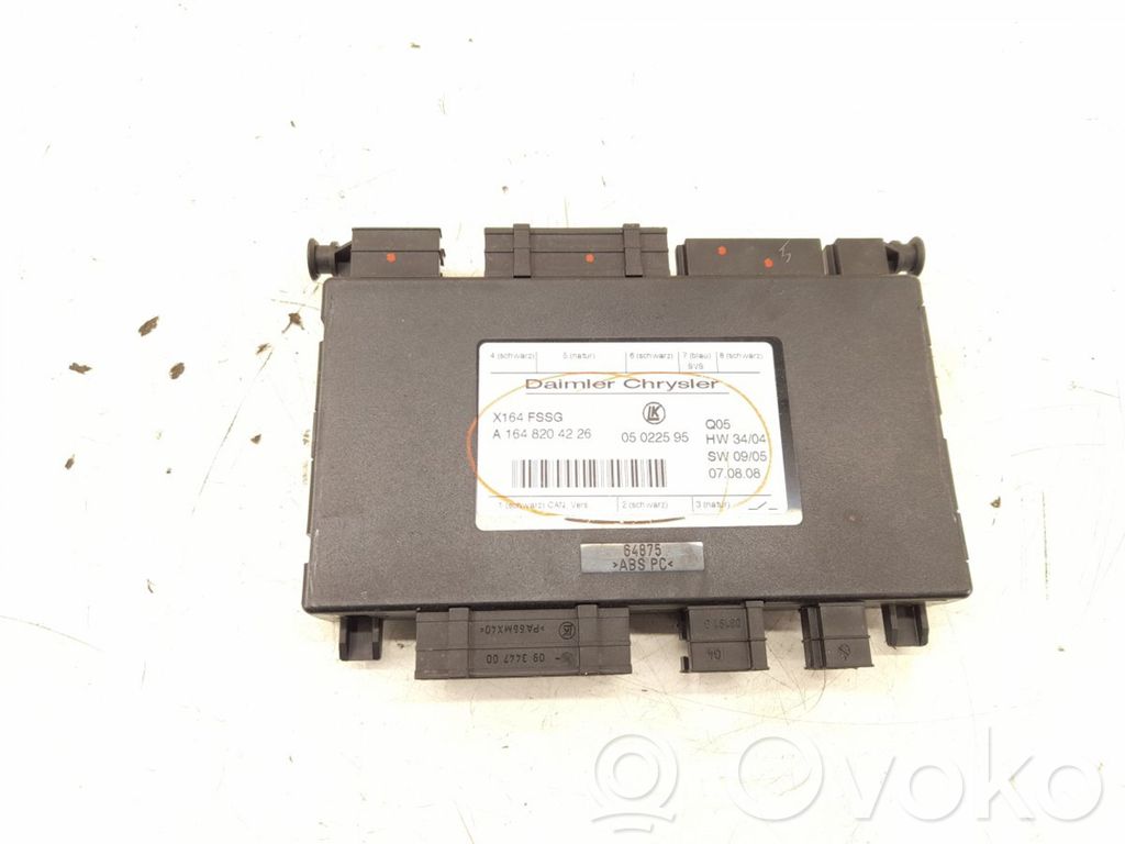 Module de commande de siège   A1648204226,1648204226,1648703726,A1648703726