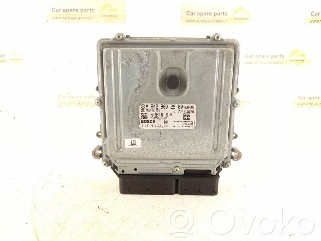 Mercedes-Benz C W204 Sterownik / Moduł ECU 