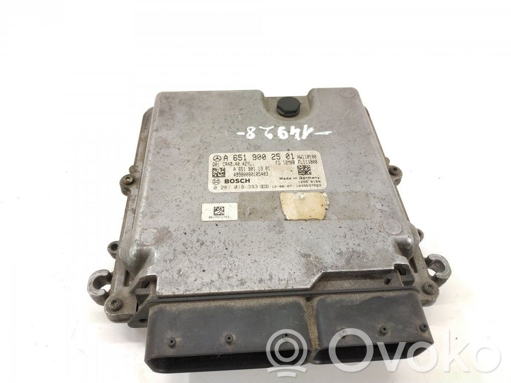 Mercedes-Benz GLK (X204) Engine control unit/module 