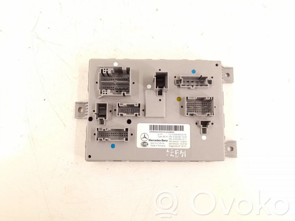 Mercedes-Benz C AMG W205 Comfort/convenience module 