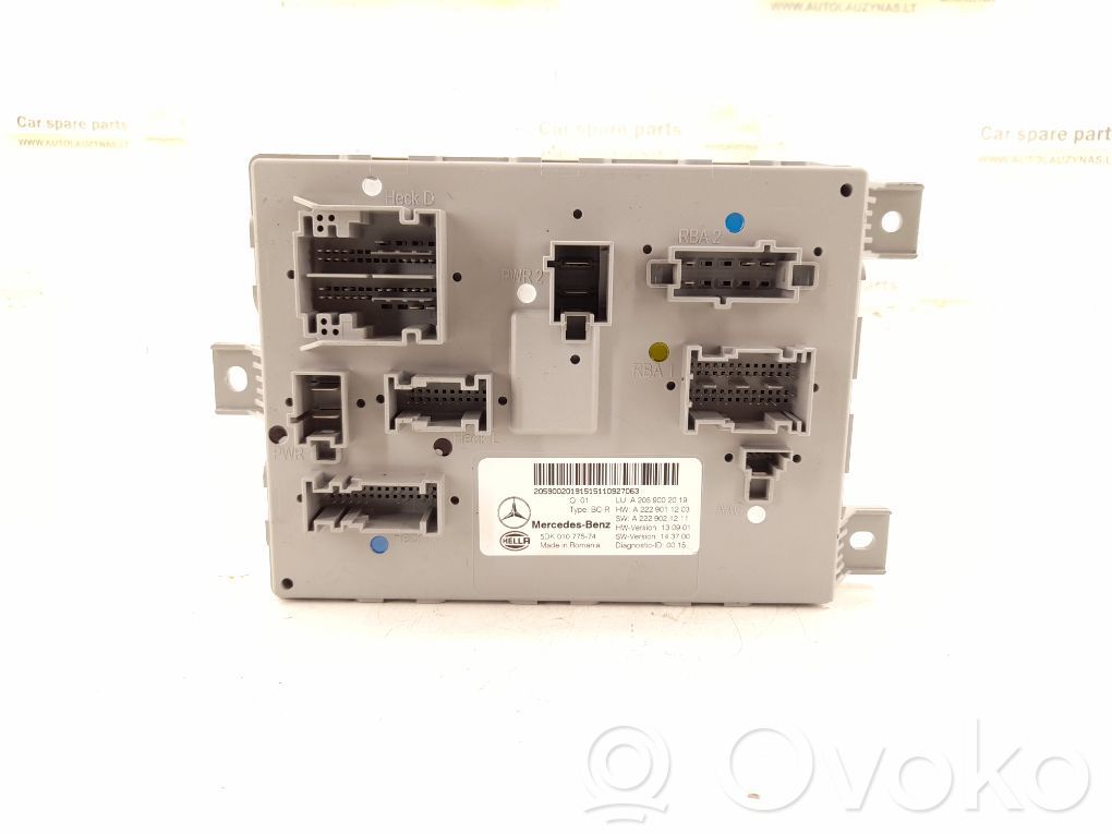 Mercedes-Benz C W205 Comfort/convenience module 