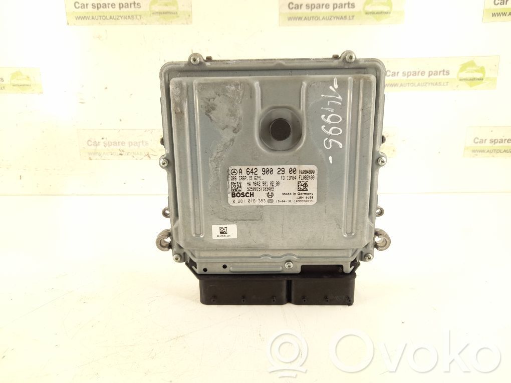 Mercedes-Benz C W204 Sterownik / Moduł ECU 
