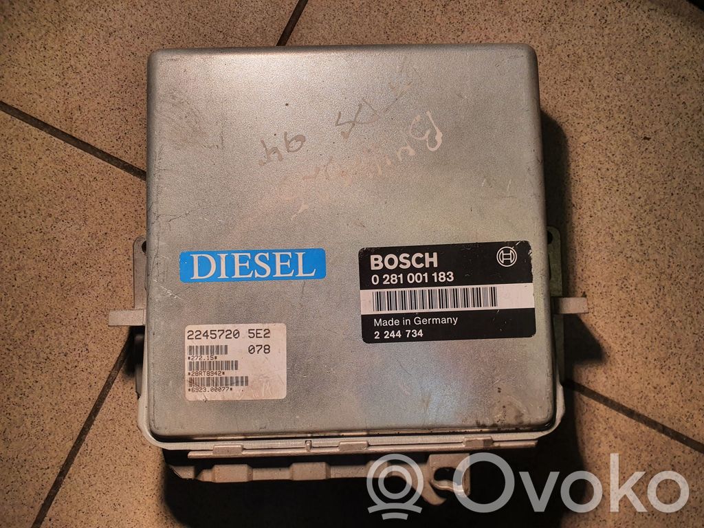 Engine control unit/module   0281001183