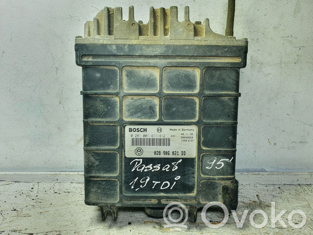 Engine control unit/module   0281001411,028906021DD