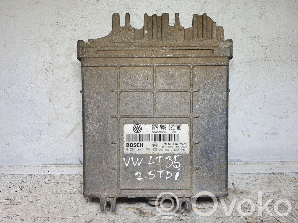 Engine control unit/module   0281001788,074906021AE