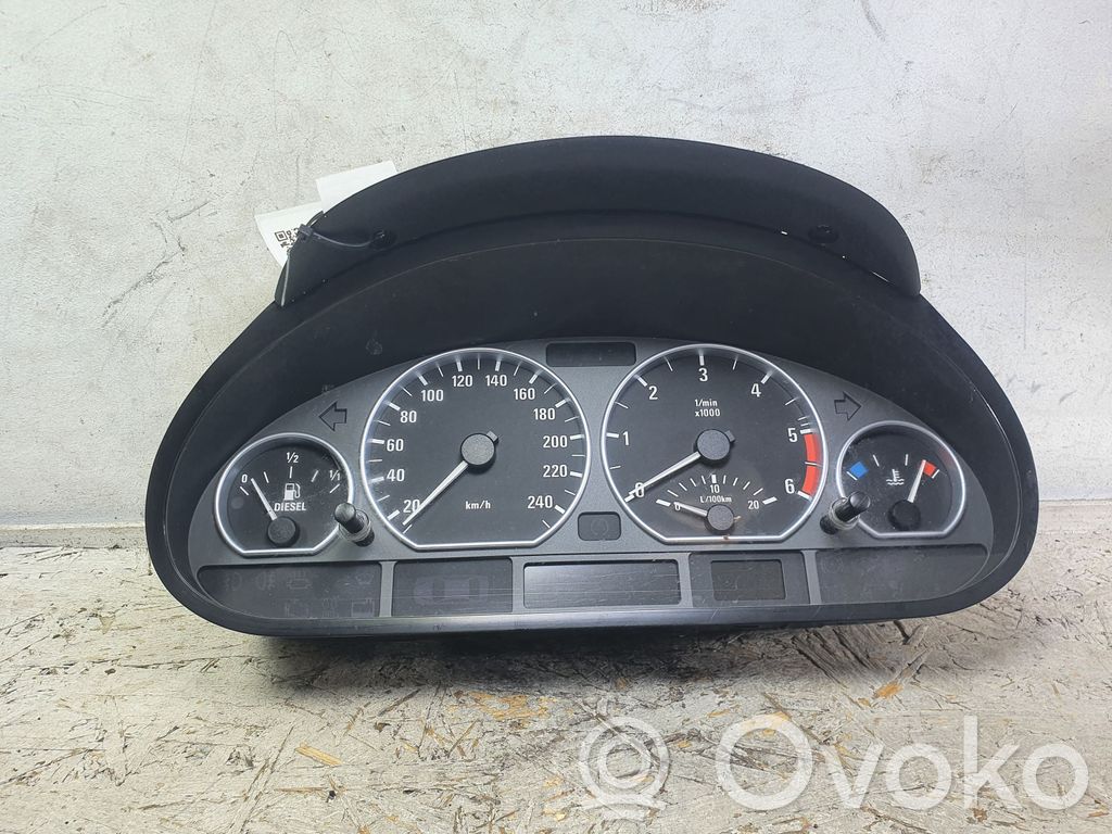 BMW 3 E46 Geschwindigkeitsmesser Cockpit 