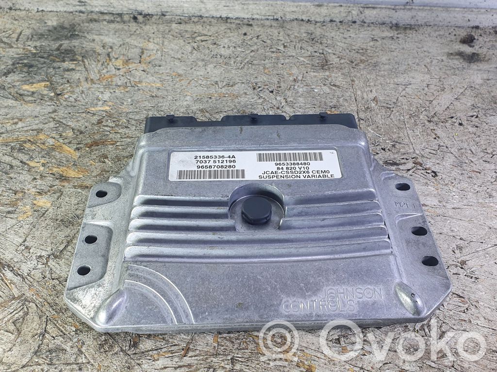 Engine control unit/module   215853364A,9658708280,9653388480