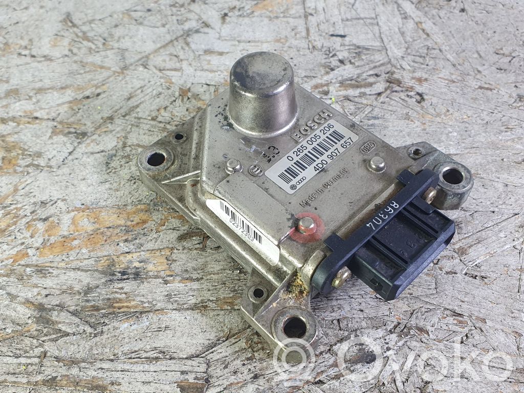 Audi A8 S8 D2 4D ESP acceleration yaw rate sensor 