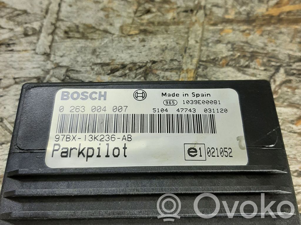 Parking PDC control unit/module   0263004007,97BX13K236AB,1039E00081