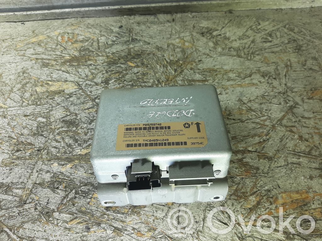 Airbag control unit/module   P04759742,P04759742,39754C