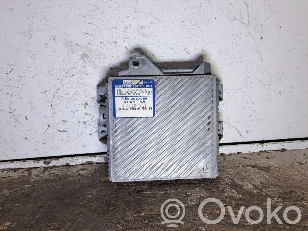 Engine control unit/module   A0165457632,R04010009B