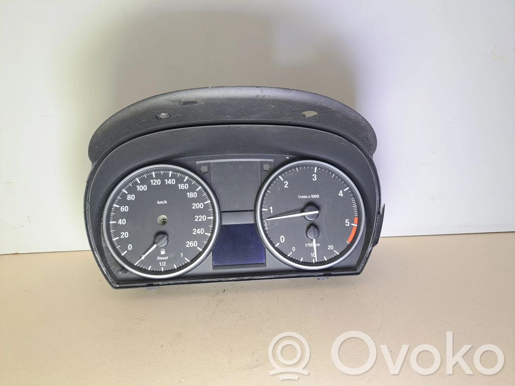 BMW 3 E90 E91 Speedometer (instrument cluster) 