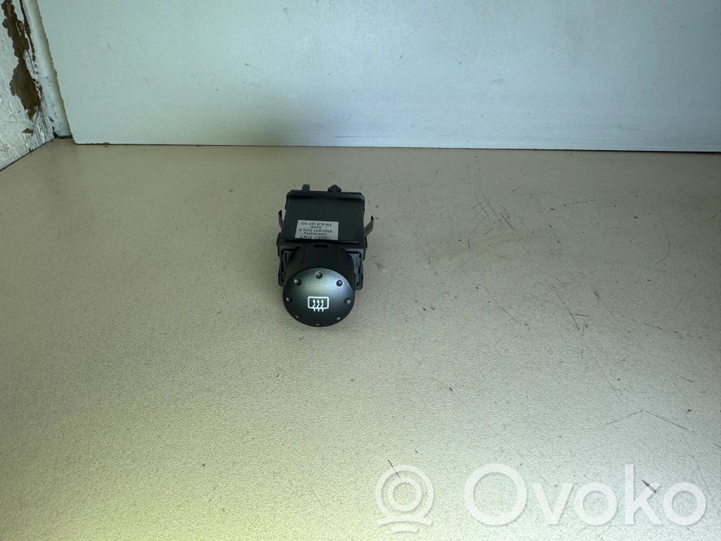 Audi TT Mk1 Interruptor de la calefacción de la luna/parabrisas 