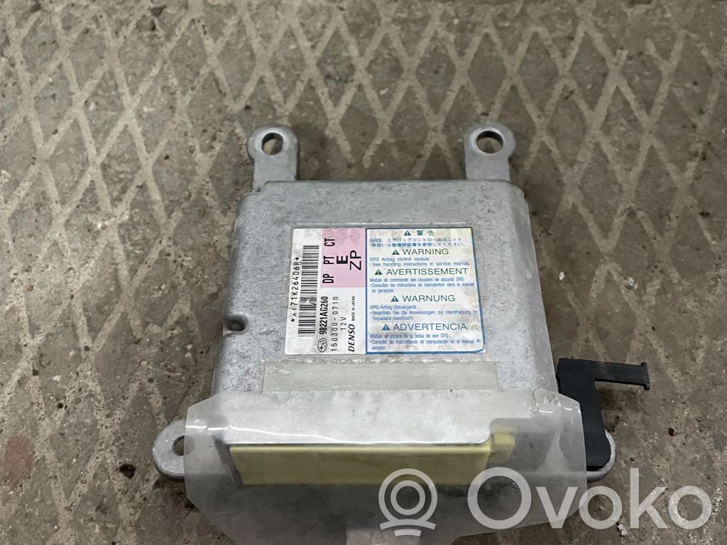Airbag control unit/module   98221AG260,1503000710