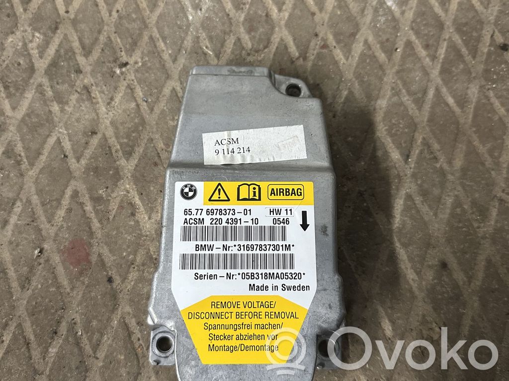 Module de contrôle airbag   6577697837301,697837301,31697837301M