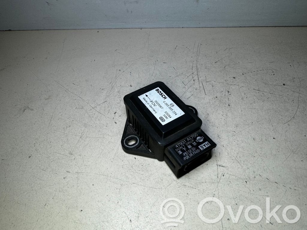 Czujnik przyspieszenia ESP   0265005254,47931AL700,0025067,03284