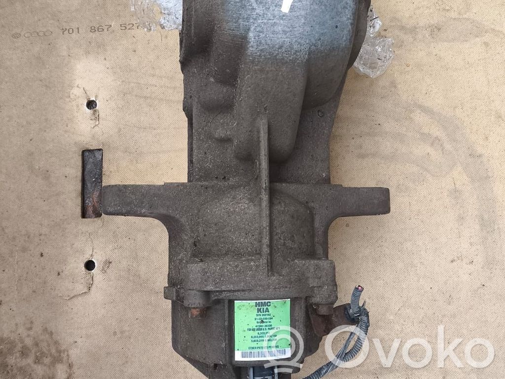 Hyundai Santa Fe Tylny mechanizm różnicowy 