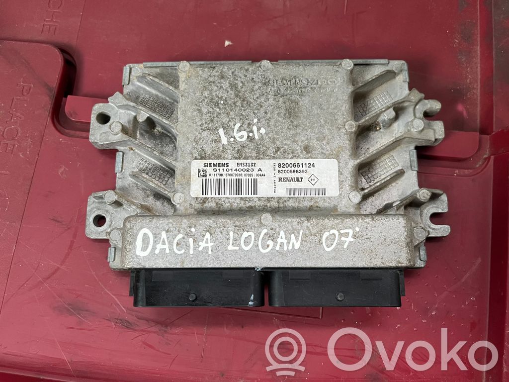 Dacia Logan I Unidad de control/módulo del motor 