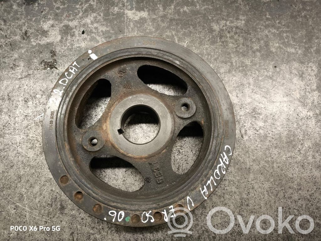 Toyota Corolla Verso AR10 Poulie de vilebrequin 