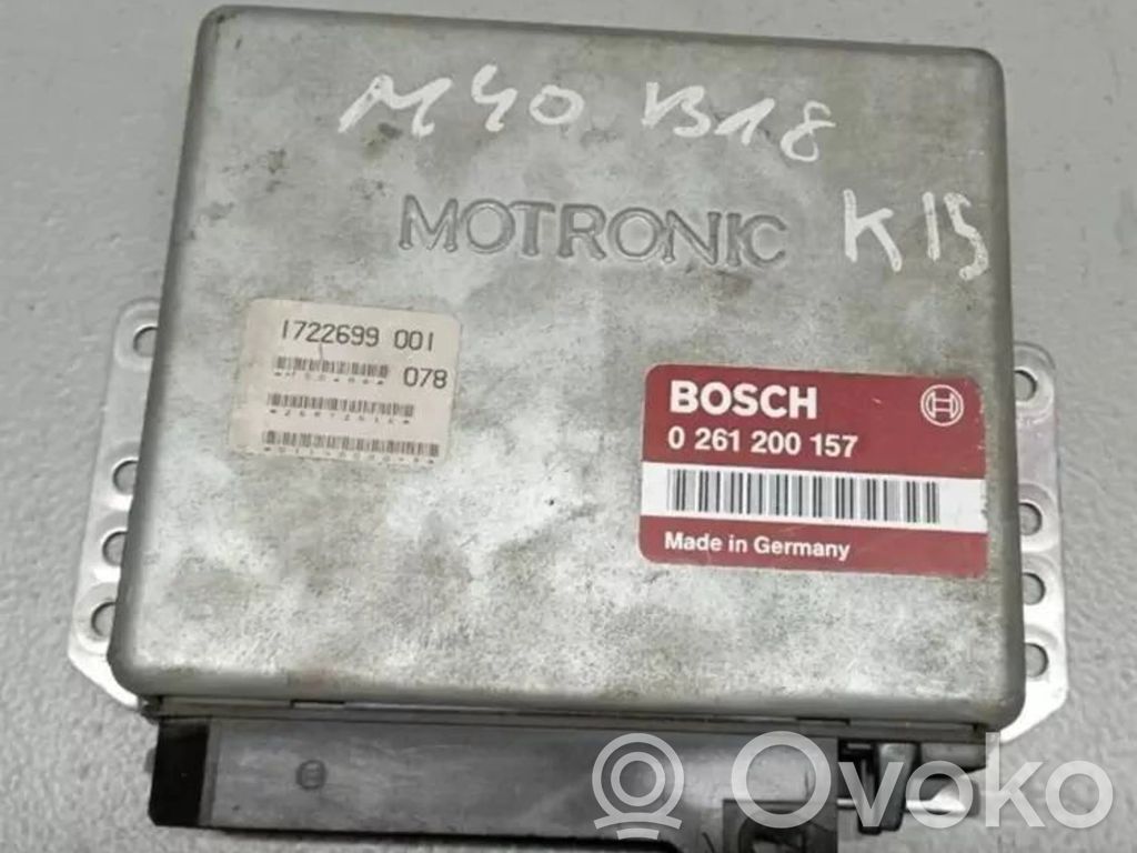 Engine control unit/module   0261200157,1722699
