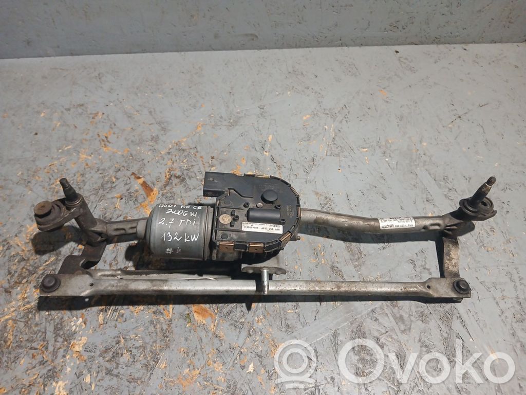 Audi A6 S6 C6 4F Mechanizm wycieraczek szyby przedniej / czołowej 