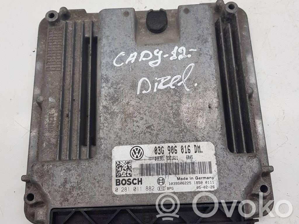 Volkswagen Caddy Engine control unit/module 