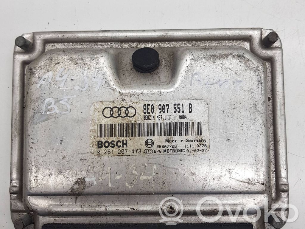 Audi A4 S4 B6 8E 8H Engine control unit/module 